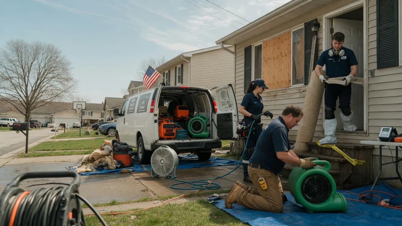 Water Damage Restoration in Melvin, TX near me